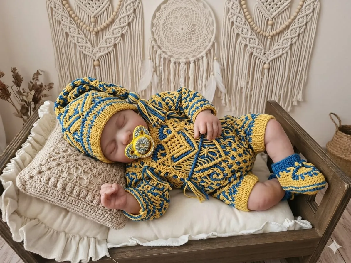 Ukázka úpravy fotografií reborn panenky 81